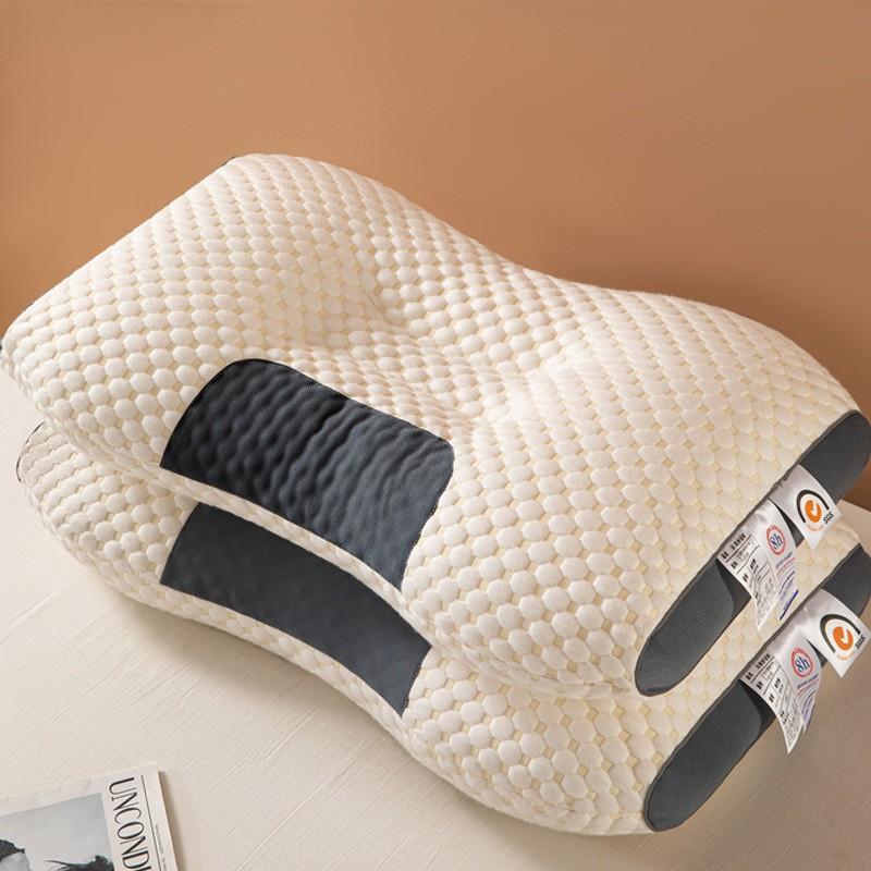 Non-collapse Pillow Core Home Deep Sleep Cervical Vertebra Protection Pair Adult Home Single Zone Massage Whole Head