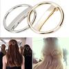 Women's Punk Circle Hairpin Alloy Round Hair Clip Clamp Headwear