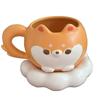 Cute Puppy Ceramic Mugs Home Creativity  High Appearance Level Couple Cups  Office Coffee Cups  Birthday Gifts