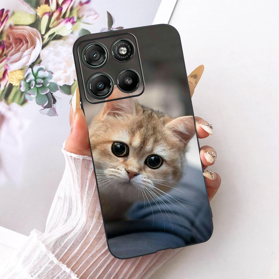 Чехол для Motorola Moto G67 Moto G77 XT2621-2 Милый Чехол с Рисунком Сердечка Любви Мягкий Силиконовый Чехол для Motorola G77 G 67 MotoG67 Сумки