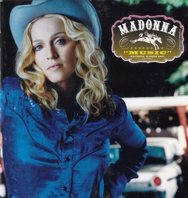 CD MADONNA  Music 9362478652 Maverick 2001 Европа Танцевальная  Электроника Б/у