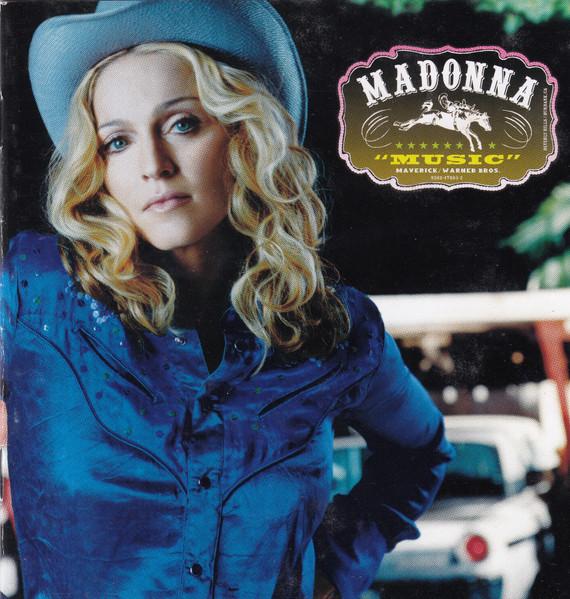 CD MADONNA Music 9362478652 Maverick 2001 Европа Танцевальная Электроника Б/у