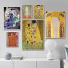 Classic Artist Gustav Klimt Poster Abstract Oil Canvas Painting Modern Home Decoration Wall Art Picture for Interior Living Room