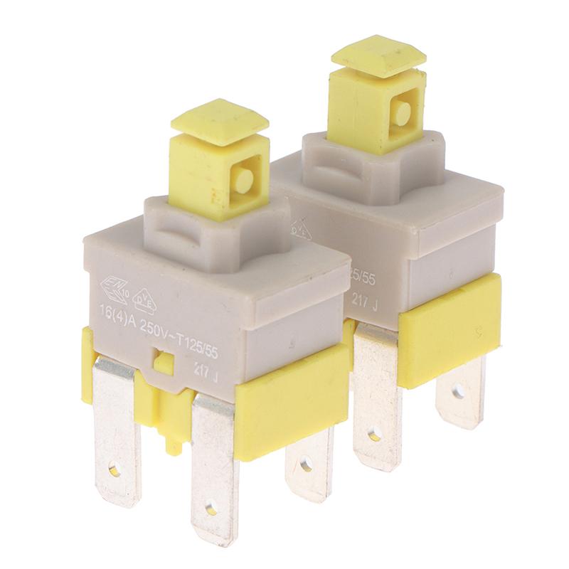 E-Switch Pa512C Самоблокирующийся переключатель 4-контактный кнопка питания для посудомоечной машины и пылесоса