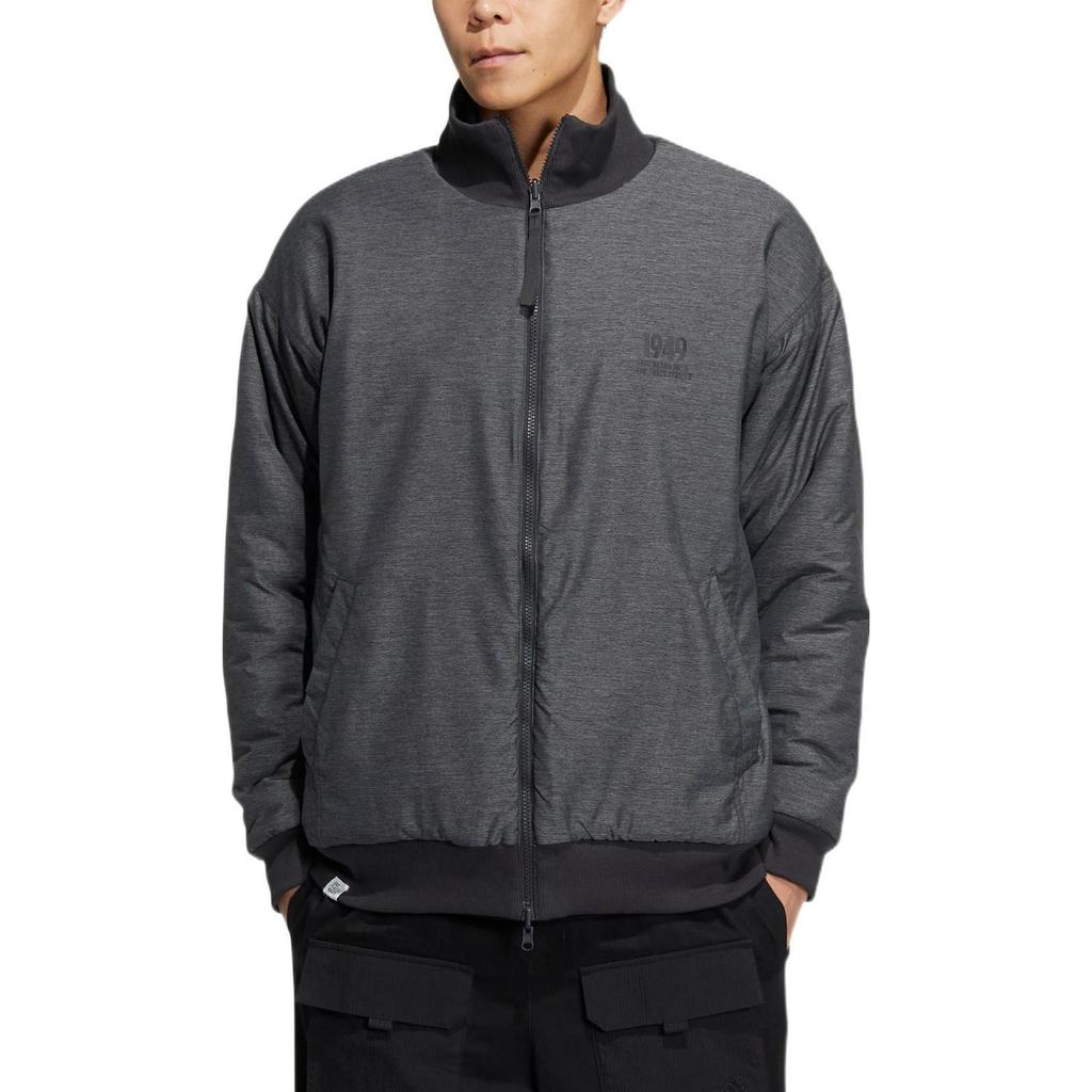 adidas Флисовая спортивная куртка мужская куртка карбон-черная IK3507