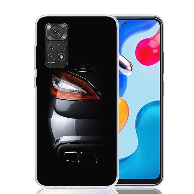 Чехол для телефона Sport Car C63 E63 S63 G63 для Xiaomi Redmi Note 13 14 15 Pro Plus 12S 12 14S 11S 11E 10 10S 11 11T 5G 4G Cover Coque