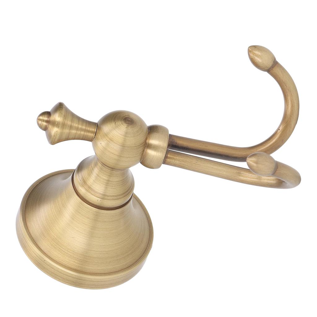 Винтажные крючки для полотенец, вешалки, вешалка для одежды в ванной, вешалка для халата, прочная, настенная, медная и