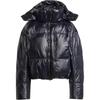X Stella McCartney Truenature Padded Winter Short Loose Puffer Jacket Women Jacket Black IW9842