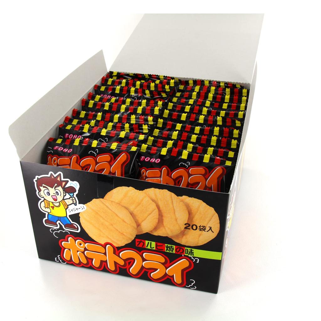 Картофельные ребрышки Toho Seika, жареные, 2 упаковки, всего 40 пакетов