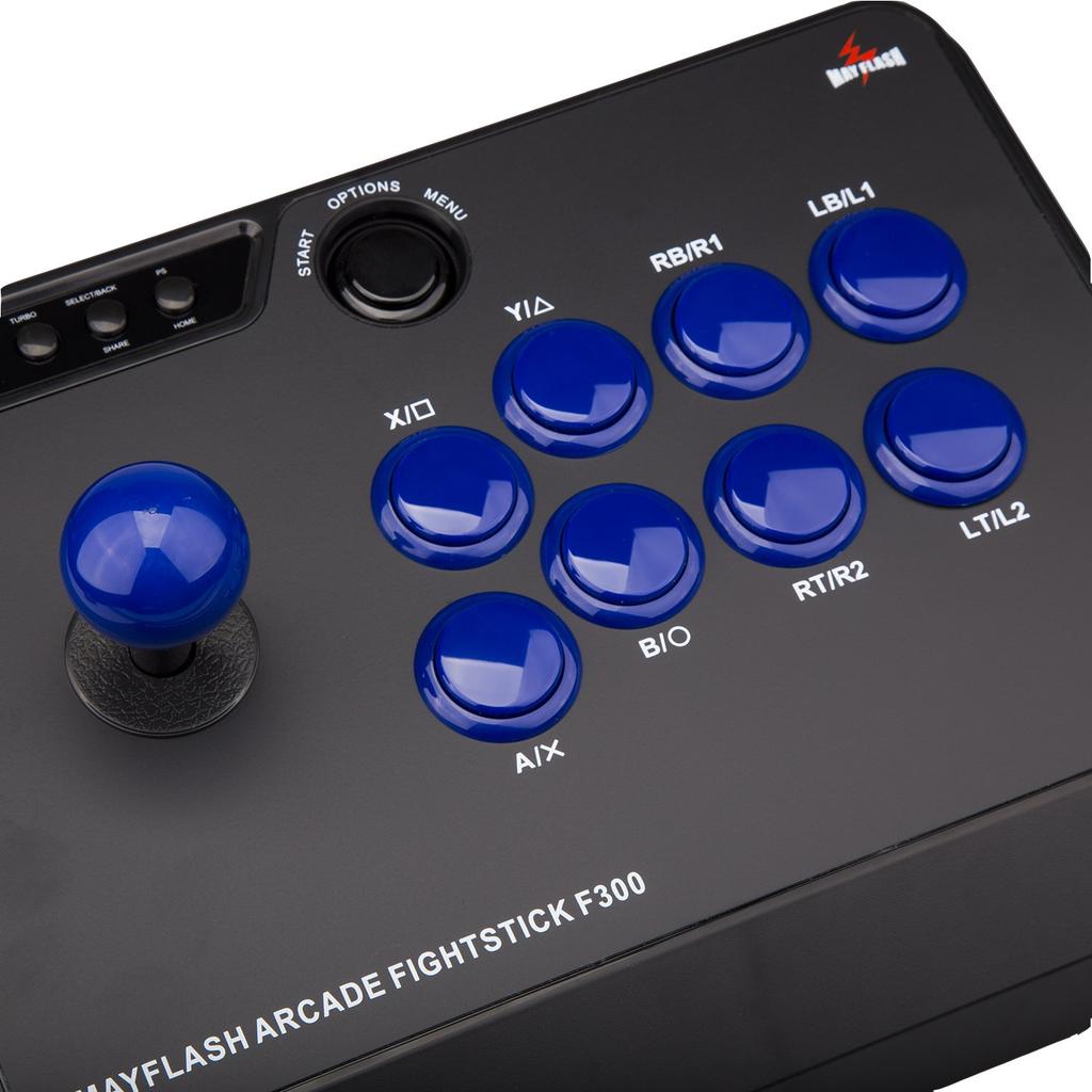 Джойстик Mayflash F300 Совместим с XBOX XBOX и Neogeo mini Японский PS4, PS3, ONE, 360, PC, Android, Switch, [Официальный продукт]