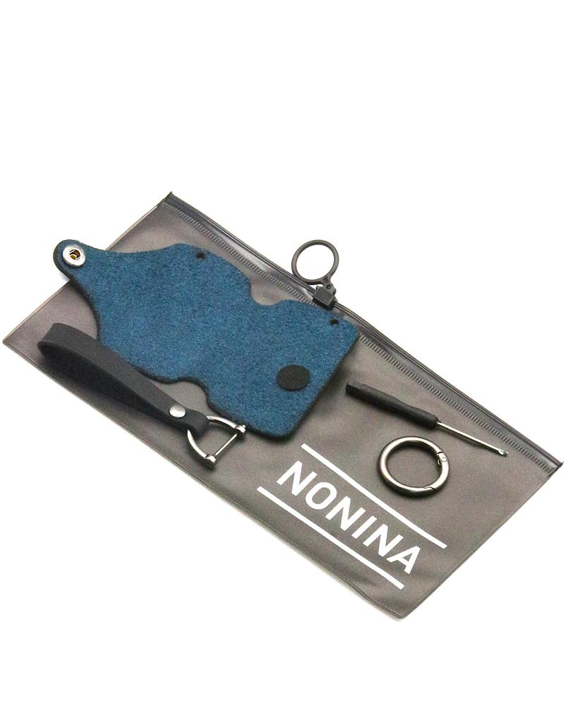 [NONINA] Key Case, Key Cover, Genuine Leather, Leather, Cowhide Leather, For Mazda, New