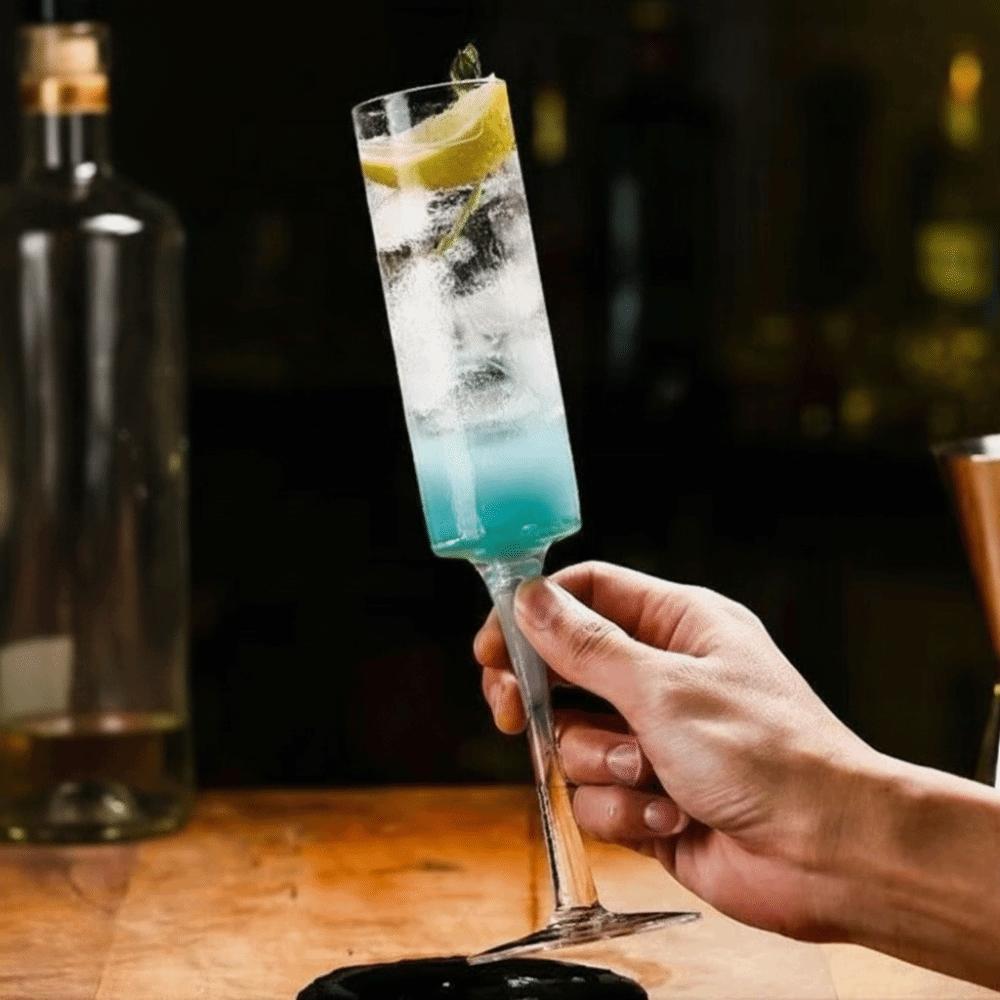 Striped Wine Cup Transparent Champagne Cup Drinkware Cocktail Champagne Cup Drink