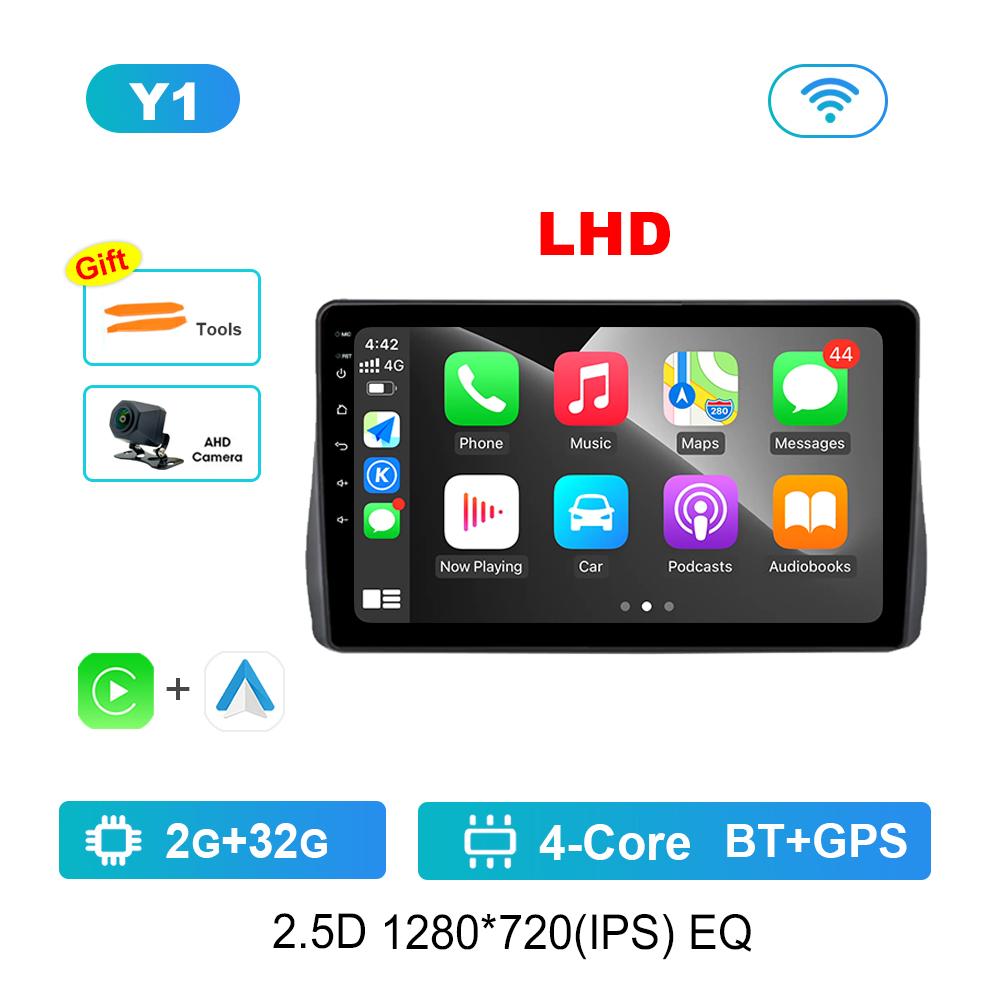 Android Car Radio Multimedia Video Player для Toyota Wish 2 2009 - 2017 GPS-навигация Левый руль DSP Stereo 4G WiFi