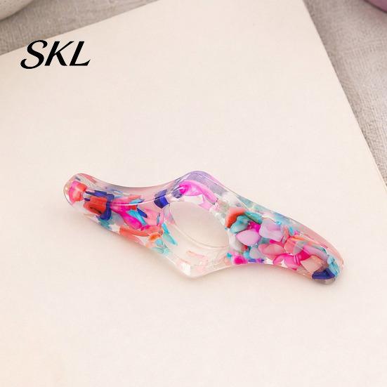 Reading Aid Tool Thumb Book Page Holder for Reading, Glitter Stone Piece Ring Holder, Opener Bookmark Students Lovers Clip