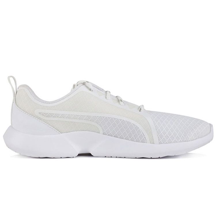 Puma Vega Evo Shock Absorbing Durable Non-Slip Low-Top Running Shoes Women Sneaker White 365287-01