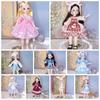 3D Eyes BJD Dolls with Clothes Removable Joints Doll Simulated Eye Hinge Doll  Girls Gifts