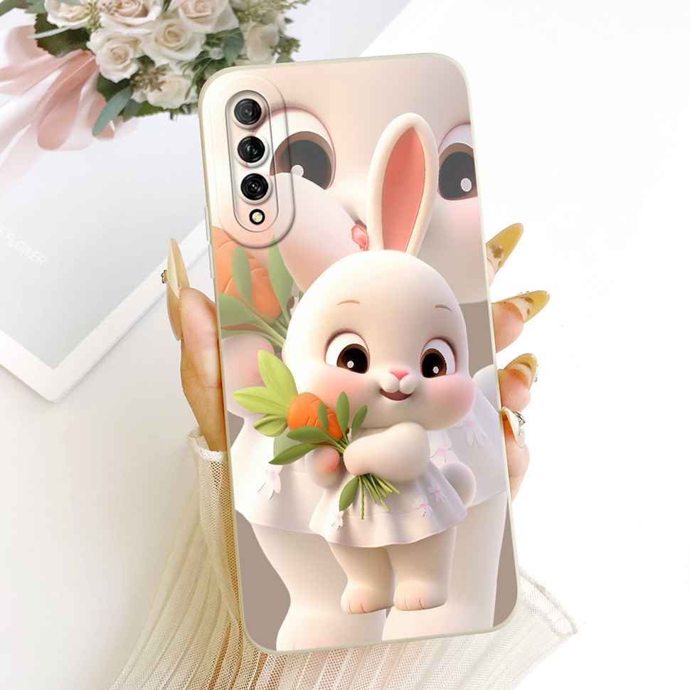 Чехол для Huawei Y9s Стильный Красивый Цветочный Чехол для Девочек Мягкий Силиконовый Чехол для Huawei Y9s Y 9s STK-L21 STK-LX3 STK-L22 Задняя Крышка