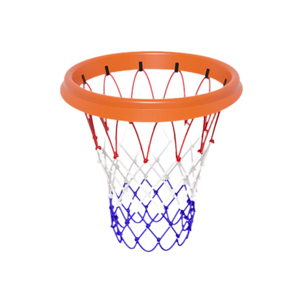 PU Portable Basketball Net Frame Indoor Outdoor Detachable Basketball Net Accessories Portable F5M0