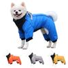 Dog Clothes Winter Warm Jacket For Small Medium Dogs Cats Jumpsuit Waterproof Puppy Coat With D-ring French Bulldog Pet Outfits