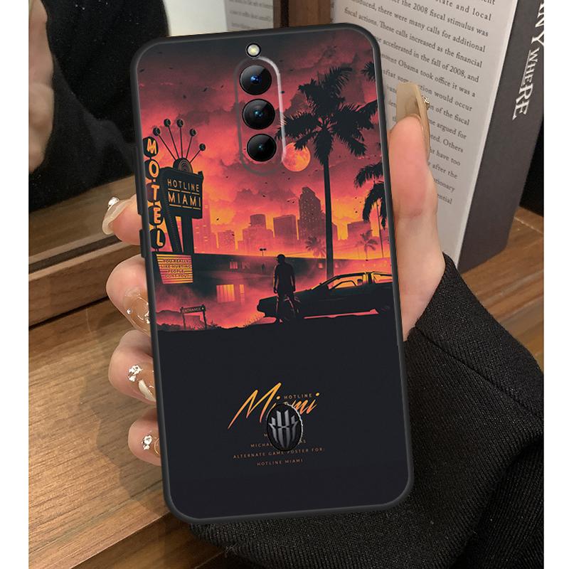 Игровой чехол Hotline Miami для Nubia Red Magic 6S 7S Pro 6 7 8 9 10 Pro 5G 6R RedMagic 8S 9S 8 9 10 Pro Plus