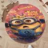 Hot Sale Minions Round Rug Cute Cartoon Theme Circular Floor Mat For Kids Boys Bedroom Dorm Playroom Home Decoration