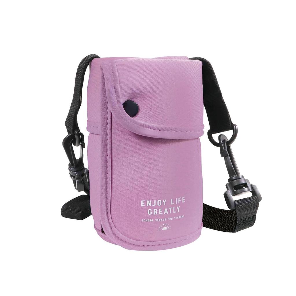 Школьные принадлежности Tsuuga Cool Water Bottle Cover для детей ST526PU Фиолетовый Средний [Kutsuwa]