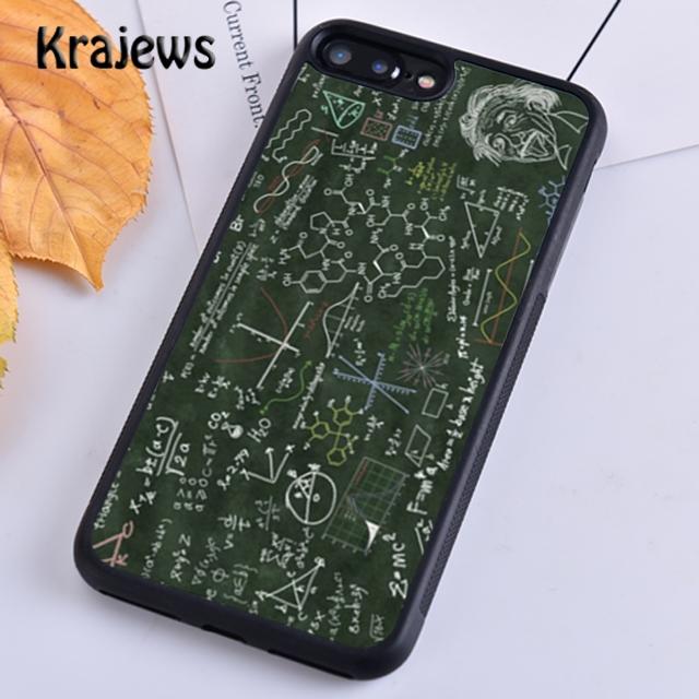 Мягкий чехол Krajews Science Physics Equation для iPhone 14 5 6s 7 8 plus X XR XS 11 12 13 pro max Samsung S21 S22ultra