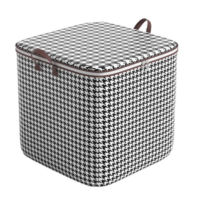 Нетканая сумка для хранения одеяла, бытовая сумка для одежды большой вместимости, упаковочная коробка для брюк, сумка для переезда одежды с одеялами