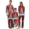 Christmas Print Family Outfit Long Sleeve Top + Pants Set Family Outfit