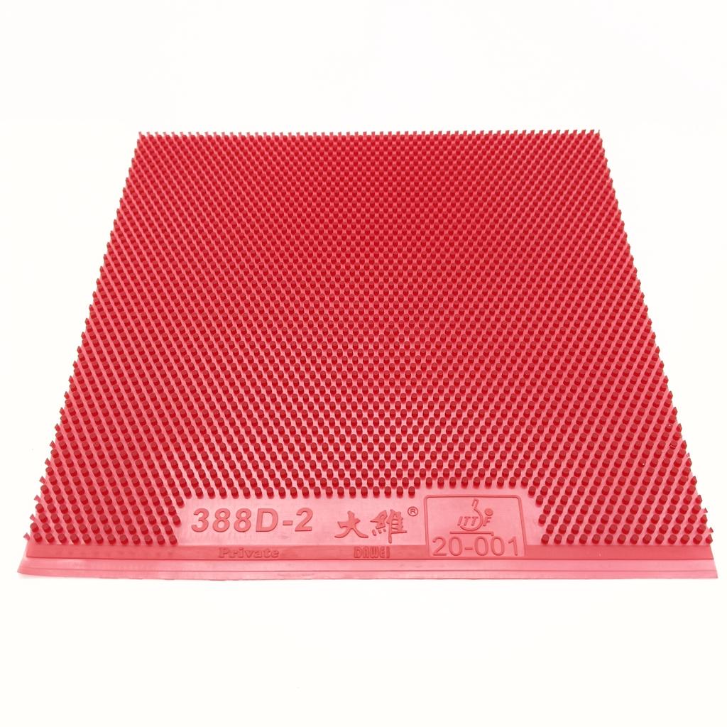 DAWEI 388D-2 OX Long Pimple Rubber Hot Sale Factory Price Table Tennis Product Professional Rubber