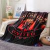 Man Utd Print FlAannel Blanket, High quality Comfortable for All Seasons, Home Decor, Warmth and Comfort