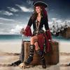 Halloween Costume Masquerade Party Pirates Of The Caribbean Adult Female Pirates Of The Caribbean Performance Costume