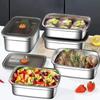 Leak-proof Lunch Box 316 Stainless Steel Food Storage Box Multipurpose Food Container Camping