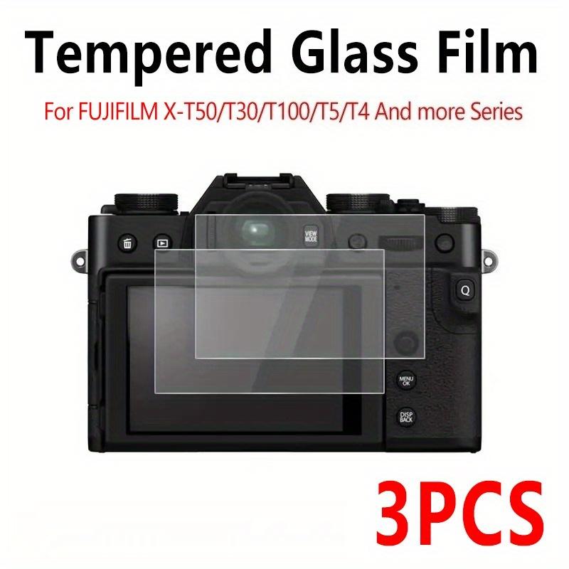 3pcs Tempered Glass for Fujifilm XT50 XT30 XT5 XT4 X100VI X100V X100IV XS20, Anti-Scratch Screen Protector Film Accessories