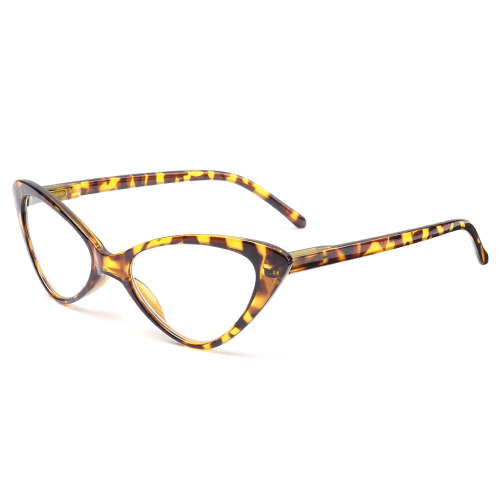 Fashion Cat Eyes Reading Glasses Ultra-Light Small Frame Clear Lens Presbyopic Eyeglasses Women Men Reading Glasses