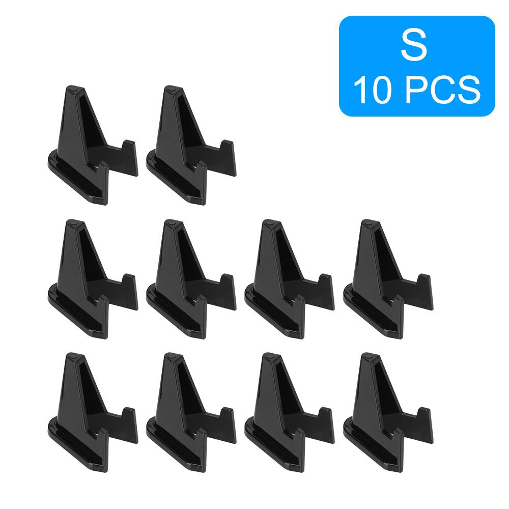 Коллекционный стеллаж для хранения монет Мини-подставка-мольберт для демонстрации монет S/L 10 шт. Полка для медалей Акриловые подставки Дисплей для открыток