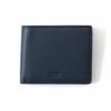 Бумажник Лестер Темно-синий [Takeokikuchi] TKW-2130123-041 Con/Blue