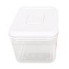 Food Storage Container Leakage Proof Airtight Food Organizer with Push Switch Lid for Grain Rice Flour Sauce 1000ML