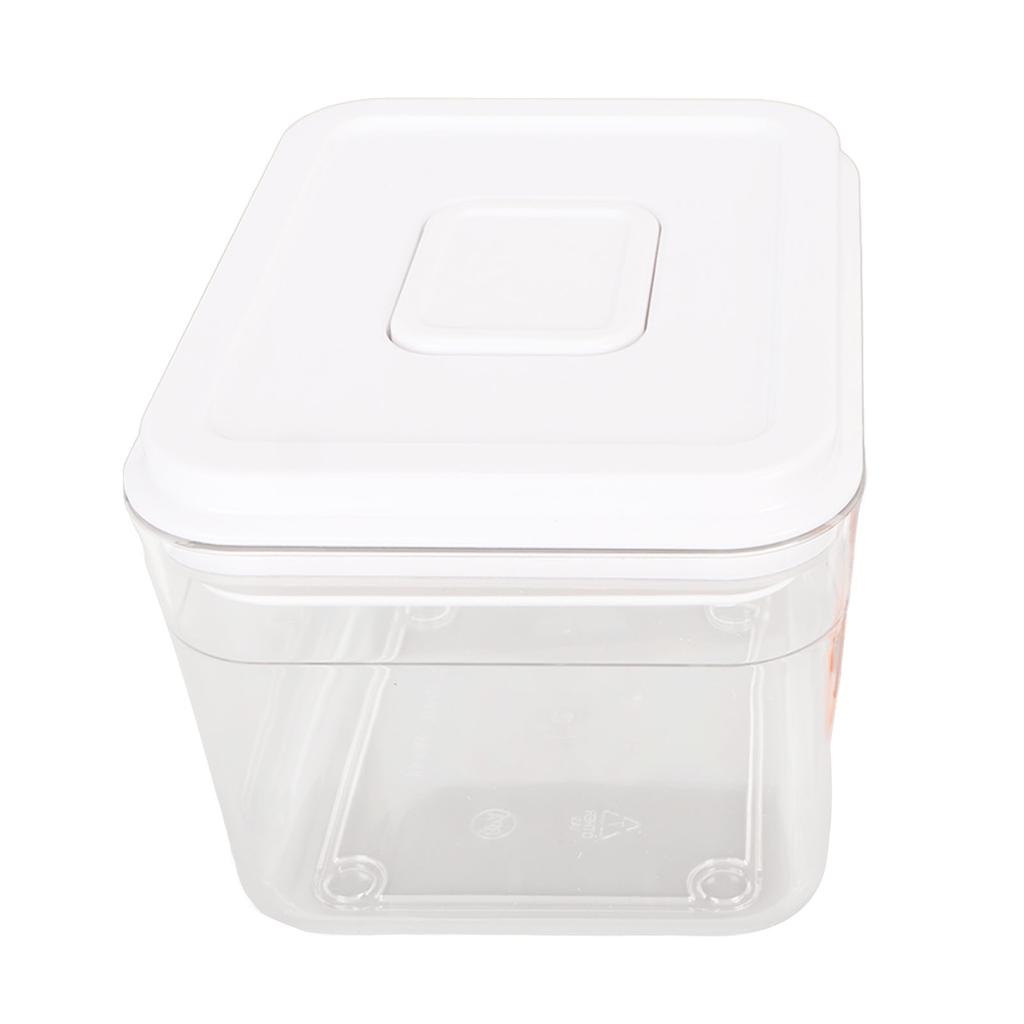 Food Storage Container Leakage Proof Airtight Food Organizer with Push Switch Lid for Grain Rice Flour Sauce 1000ML