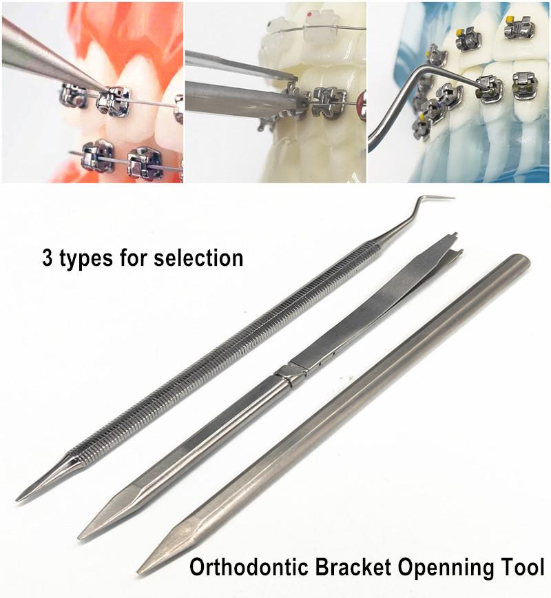 Инструмент для открывания зубов, инструмент для открытия самолигирующихся пассивных кронштейнов, стоматологический кронштейн, отмычки, открывалка для самолигирующих брекетов, инструмент для стоматолога
