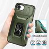 For iPhone 16e Case Camshield Kickstand TPU+PC Anti-Slip Phone Cover