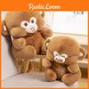Monkey Cuddly Endearing Stuffed Animal With Long Fur Perfect For Kids Toy Plush