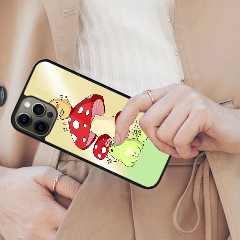 Cute Frog Magnetic Phone Case For APPLE iPhone 17 Air 16 14 13 12 Pro Max 15 Plus Wireless Charge With MagSafe Cover