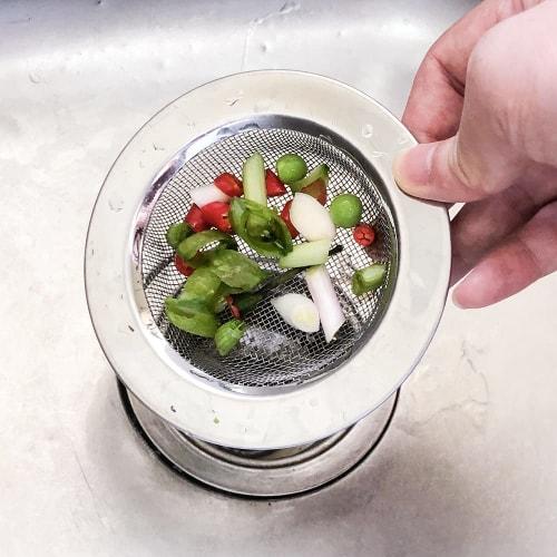 Stainless Steel Drain Strainer, Kitchen Sink Strainer, 8cm-11cm Drain Filter, for Kitchenc
