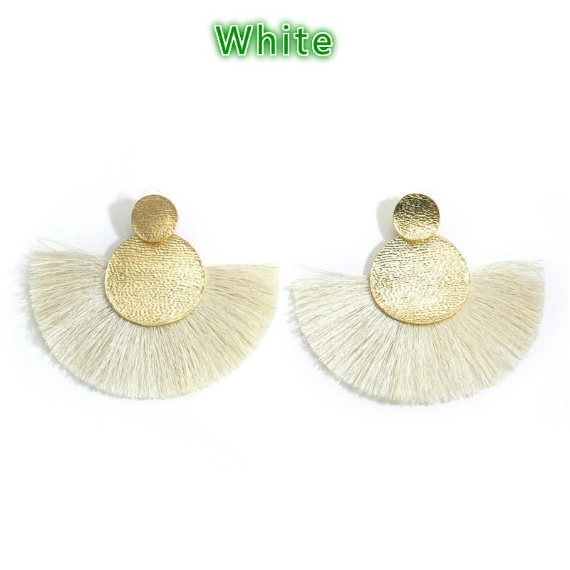 Серьги с кисточками Свадебная вечеринка Заявление Богемные висячие серьги Длинные винтажные с бахромой Дешевый подарок