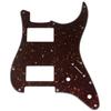 Musiclily Pro 11 отверстий ST Strat Pick Guard HH Covered 2 хамбакера PU 2 отверстия pot для электрогитары Fender Squier Strat Stratocaster 4P Tortoiseshell