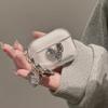 Трехмерный гальванический кулон-сердце Чехол для AirPods1/1/1/1 поколения Apple Чехол для Bluetooth-наушников pro/pro1
