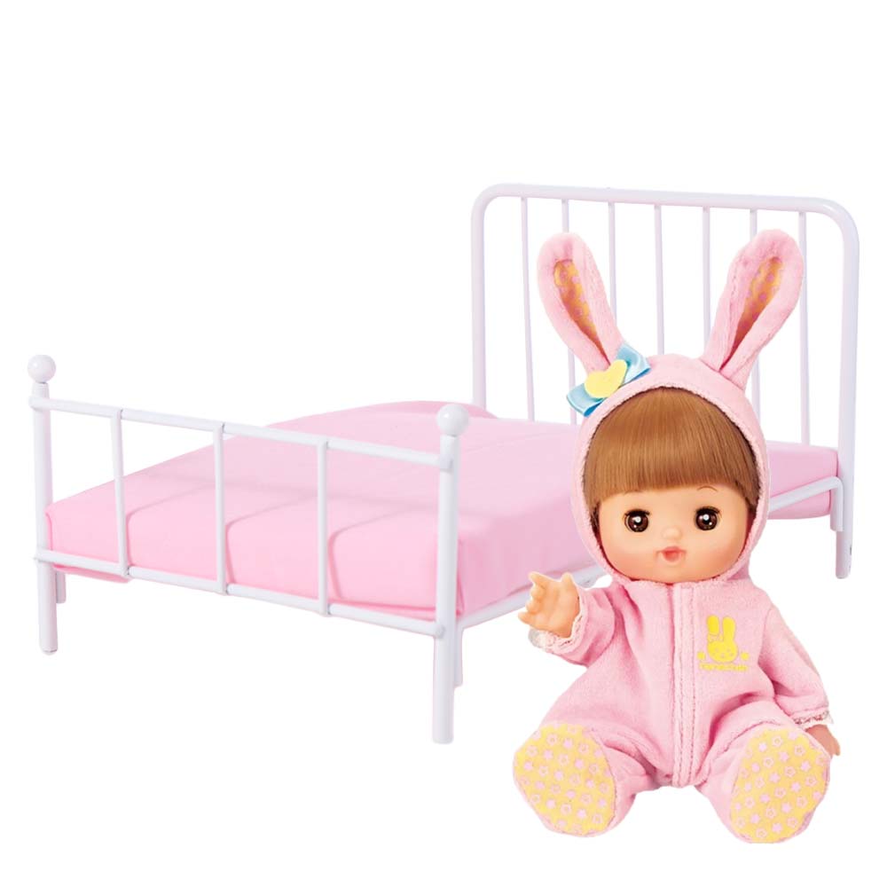 Bedroom Scene Dollhouse Bed 1:12 Scale Mini Bed Model Miniature Doll Bed Furniture DIY Toy