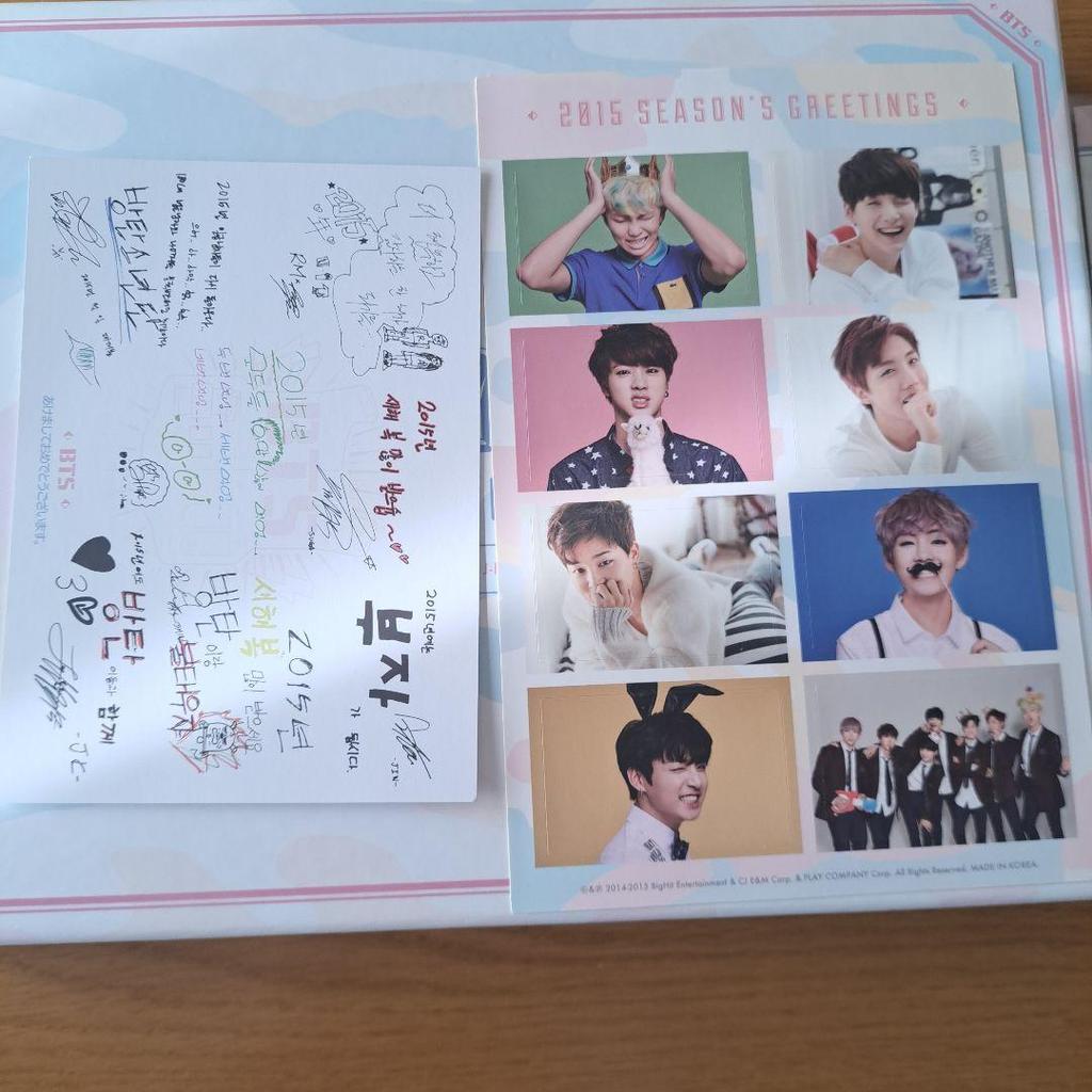 [USED] BTS SEASON'S GREETINGS SEASON 2015