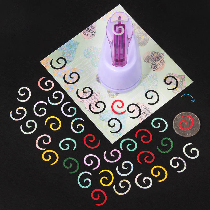 One-piece Stamp Embossing Tool, Stamp Journal Hole Punch, Creative Handmade Embossing Tool, Journal Material Collection Tool